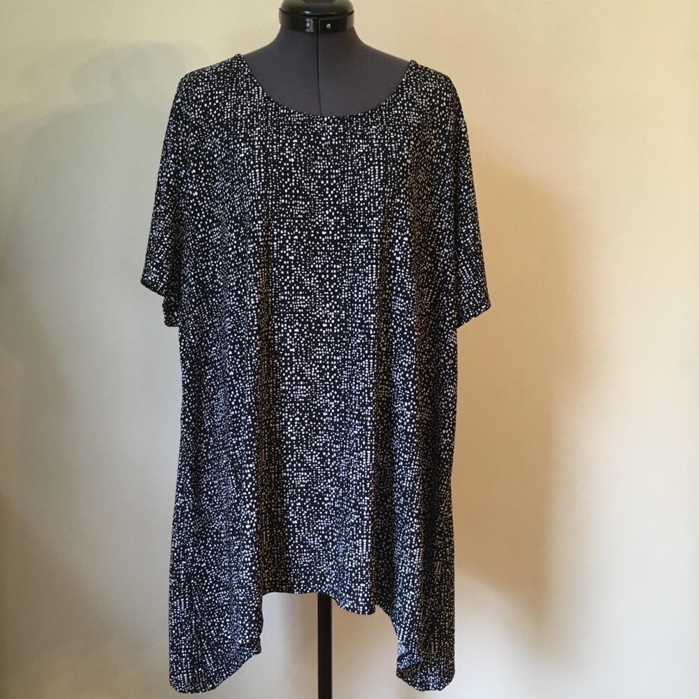 Croft & Barrow Dot Print Tee